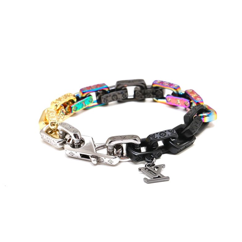 18K Louis Vuitton Street Style Chain Bracelet