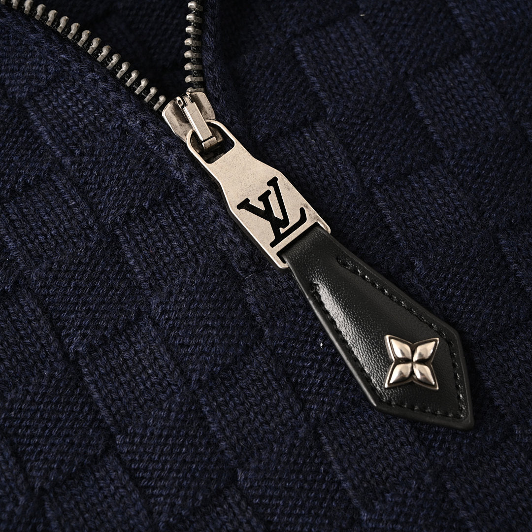 Louis Vuitton Monogram Jacquard Cotton Sweatshirt