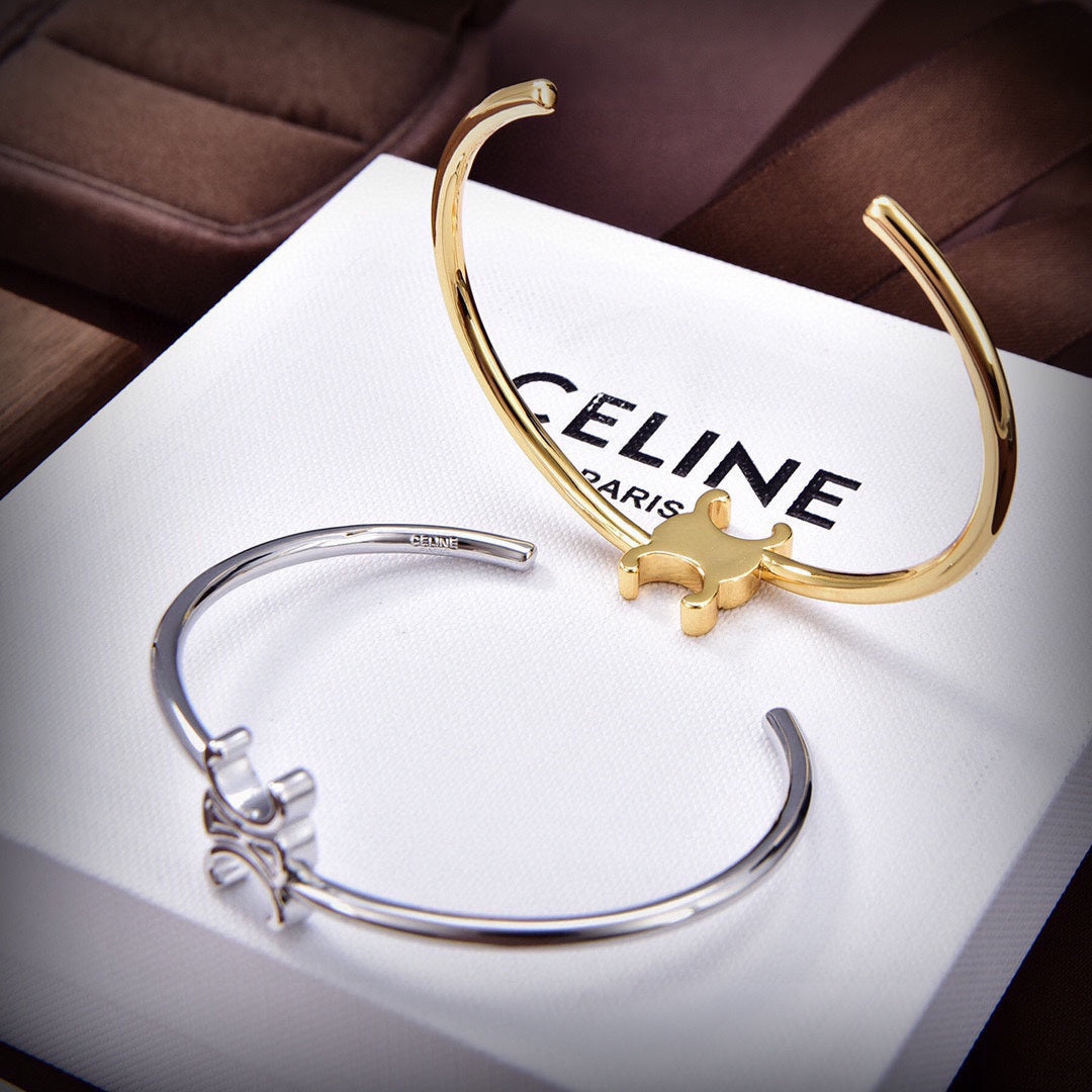 18K Celine Asymmetric Bracelet