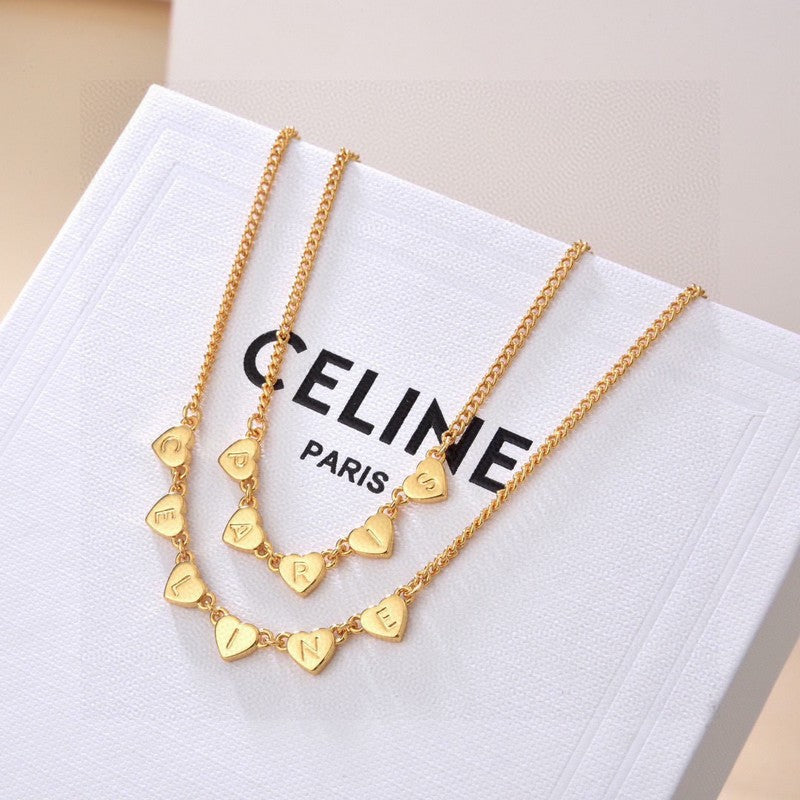 18K Celine Celine Gold Necklace
